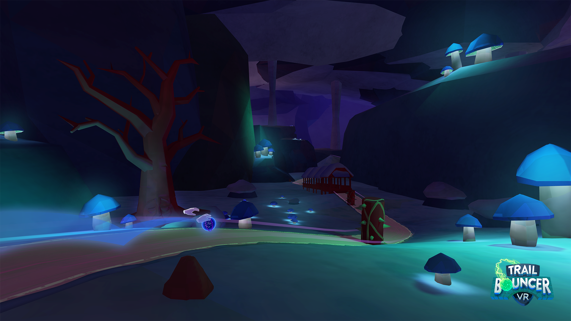 Ingame Screenshot from TrailBouncer VR