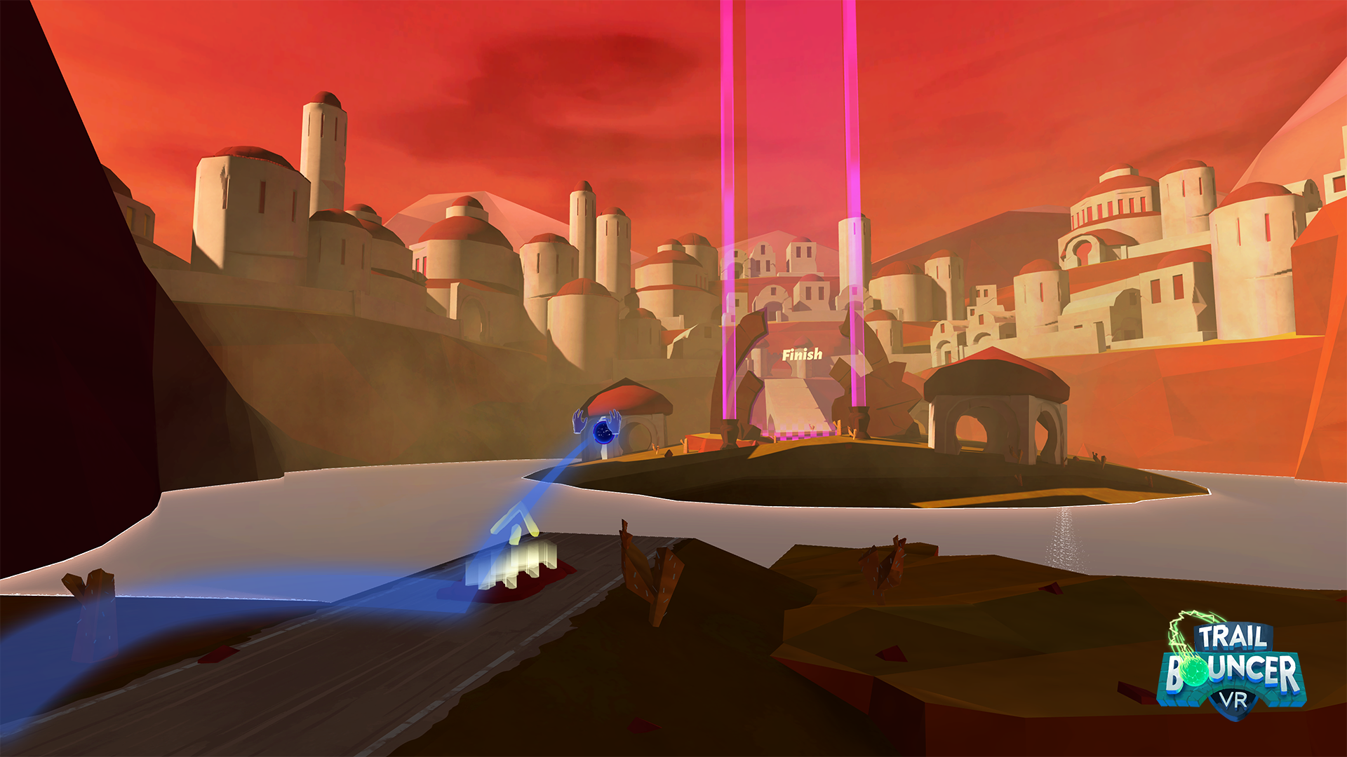 Ingame Screenshot from TrailBouncer VR