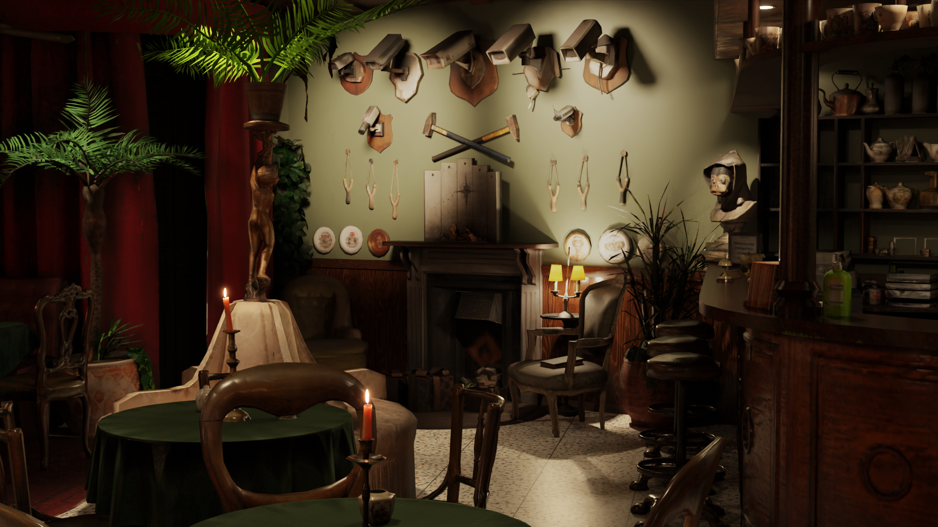 The Walled off Hotel - Lobby