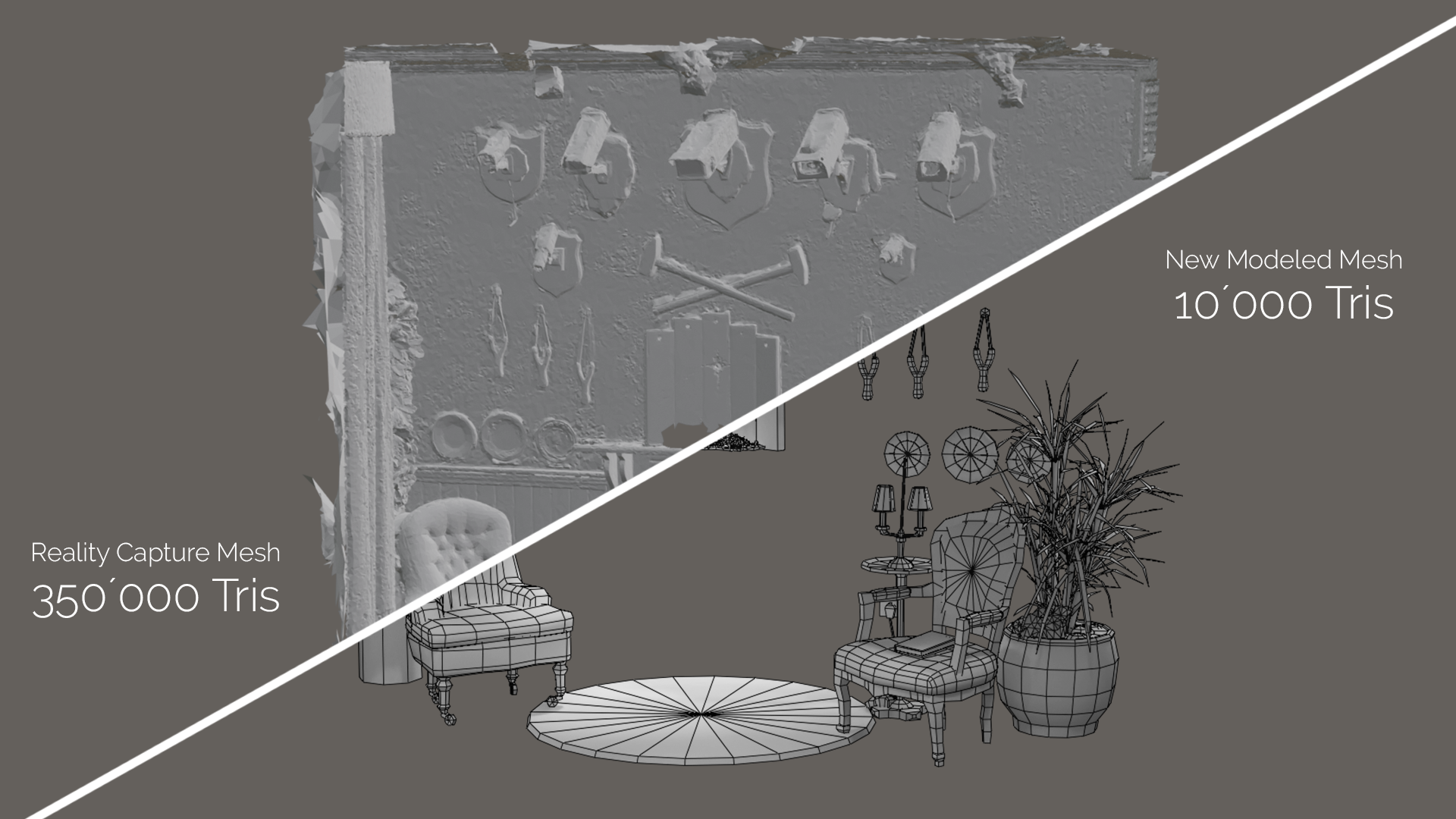 The Walled off Hotel Lobby Models