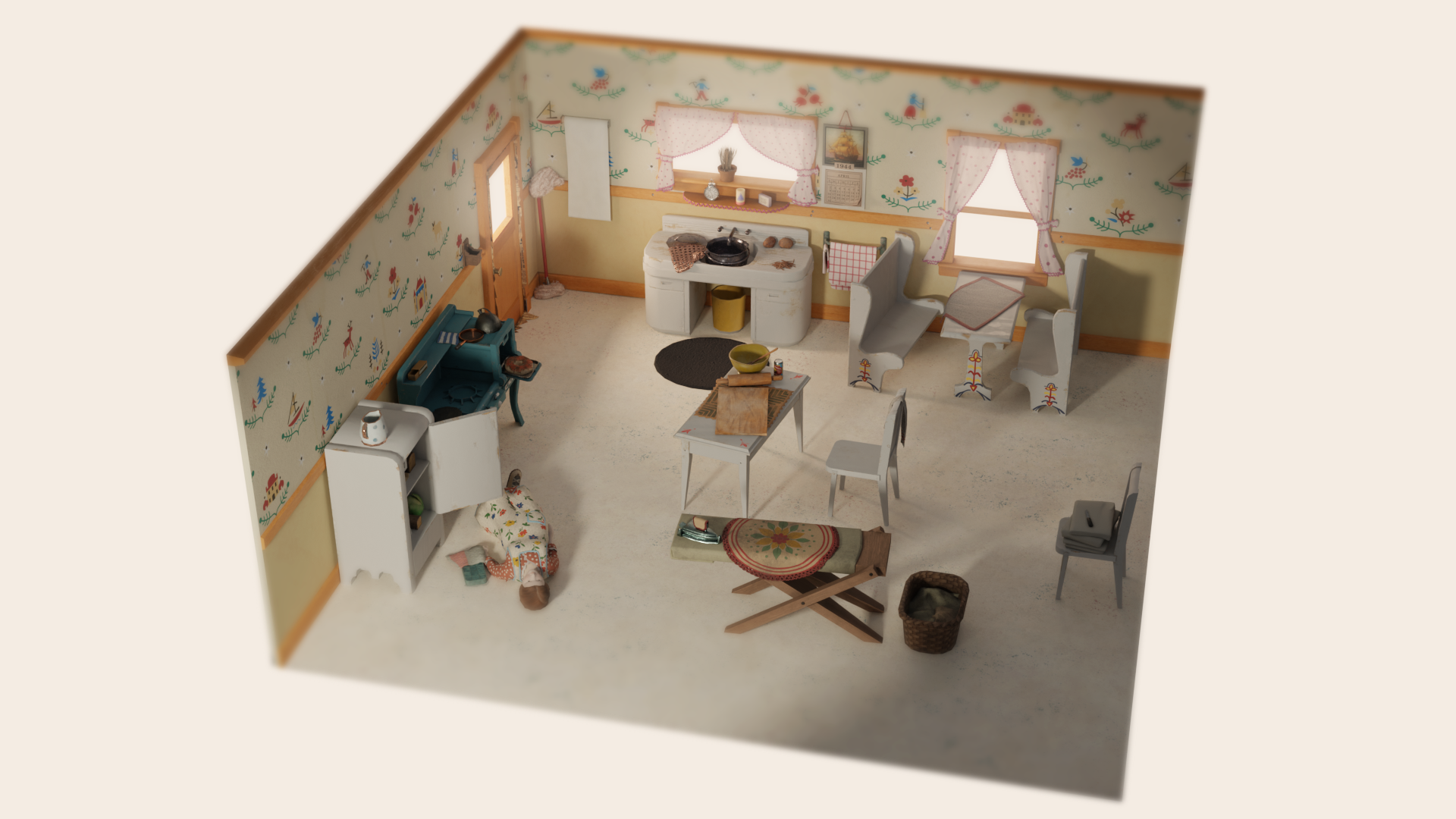 Murder is her Hobby - Render