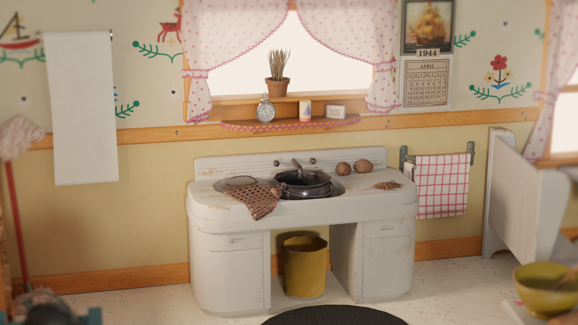Murder is her Hobby - Render